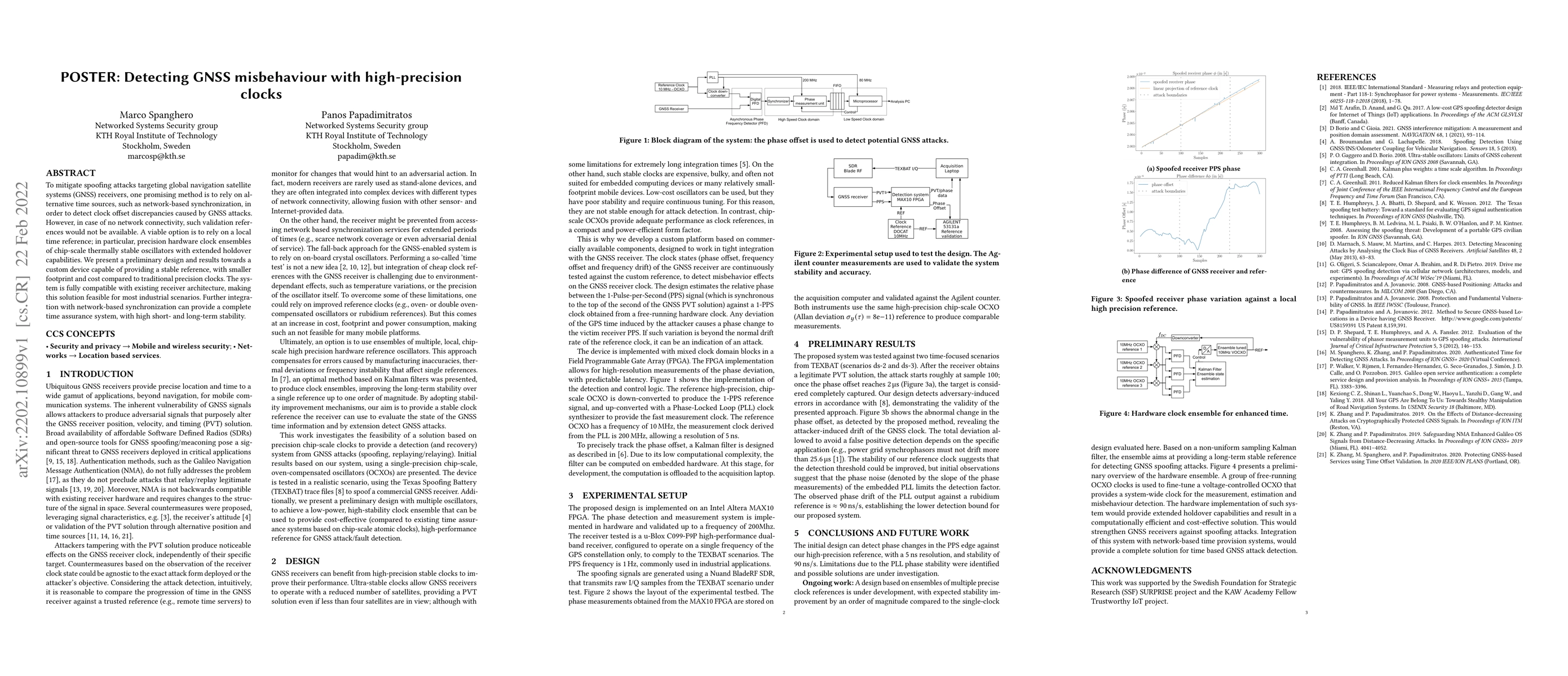 Thumbnail for POSTER: Detecting GNSS misbehaviour with high-precision clocks