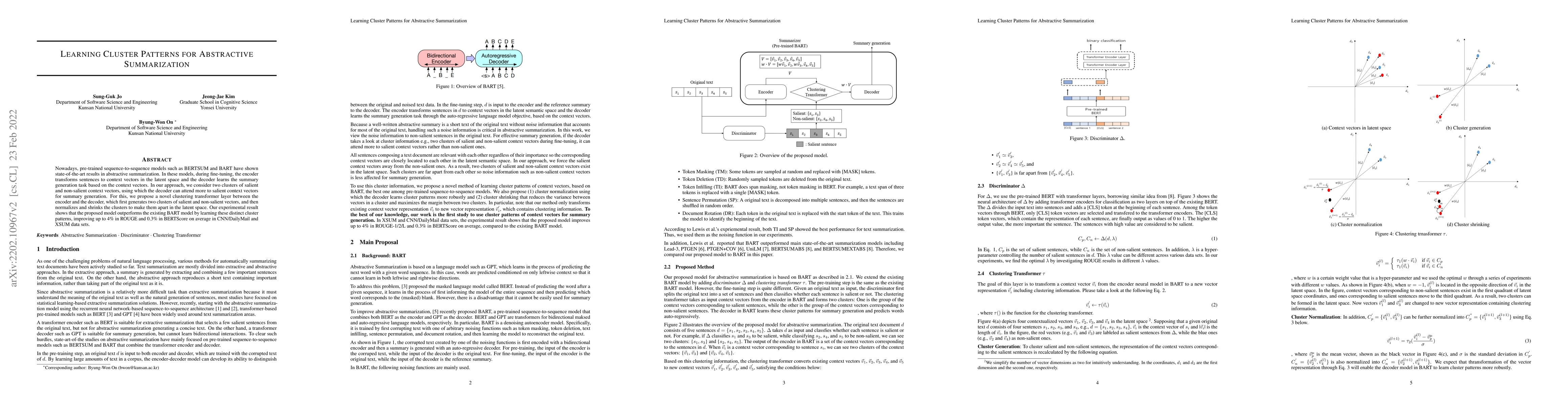 Thumbnail for Learning Cluster Patterns for Abstractive Summarization