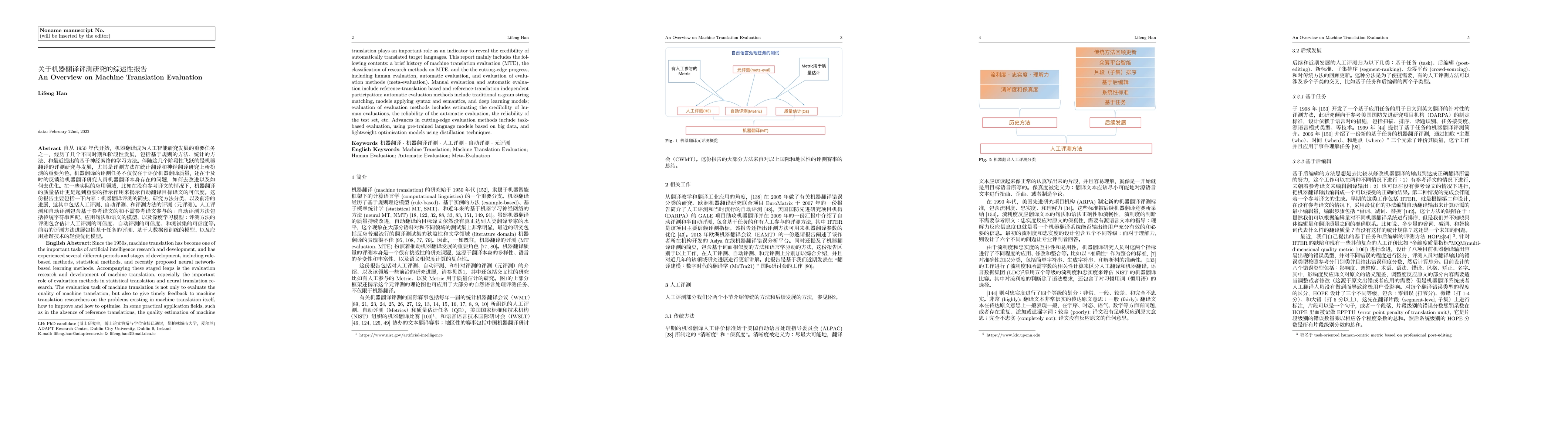 Thumbnail for An Overview on Machine Translation Evaluation