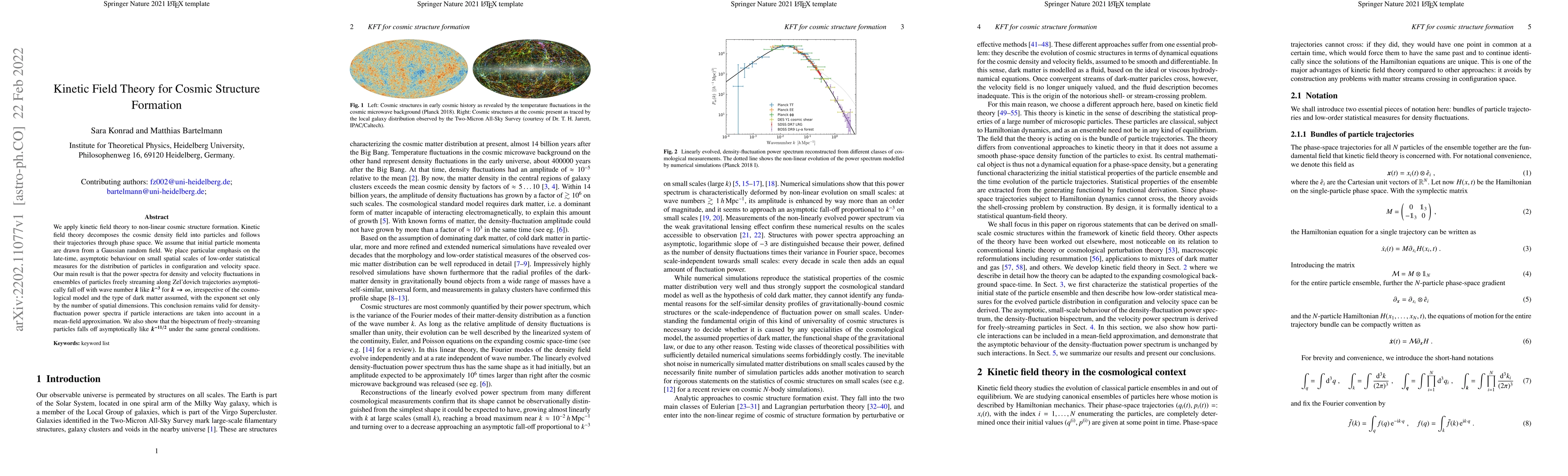 Thumbnail for Kinetic Field Theory for Cosmic Structure Formation