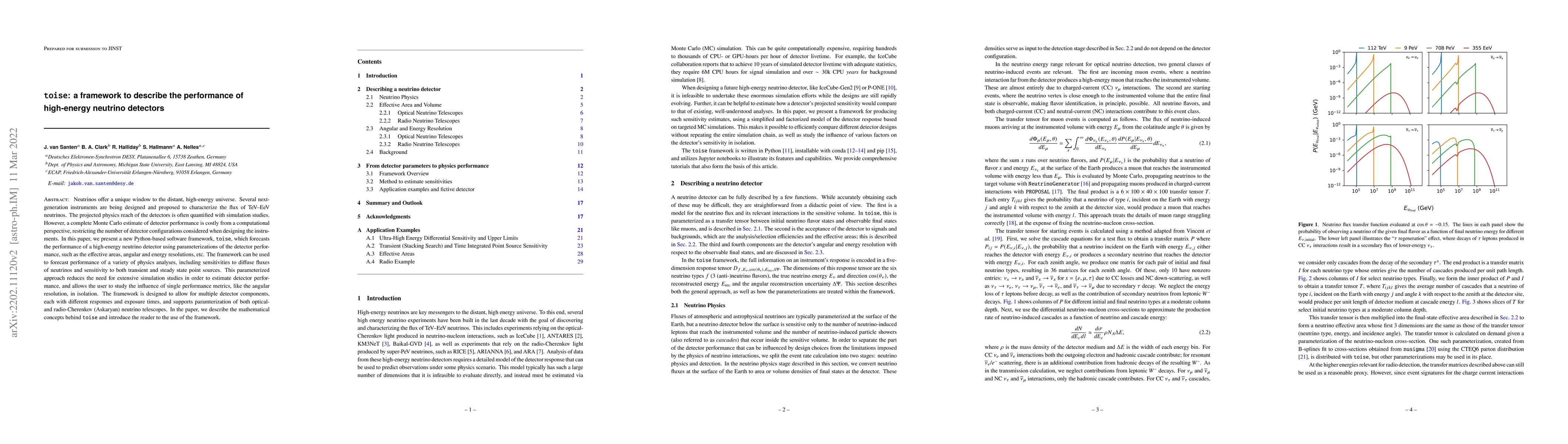 Thumbnail for toise: a framework to describe the performance of high-energy neutrino
  detectors