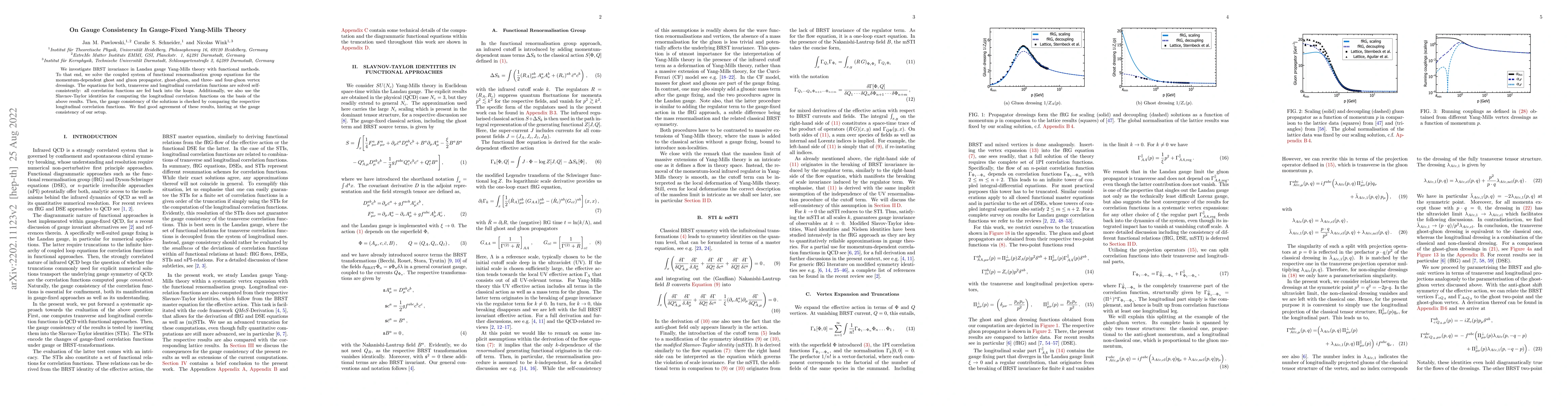 Thumbnail for On Gauge Consistency In Gauge-Fixed Yang-Mills Theory