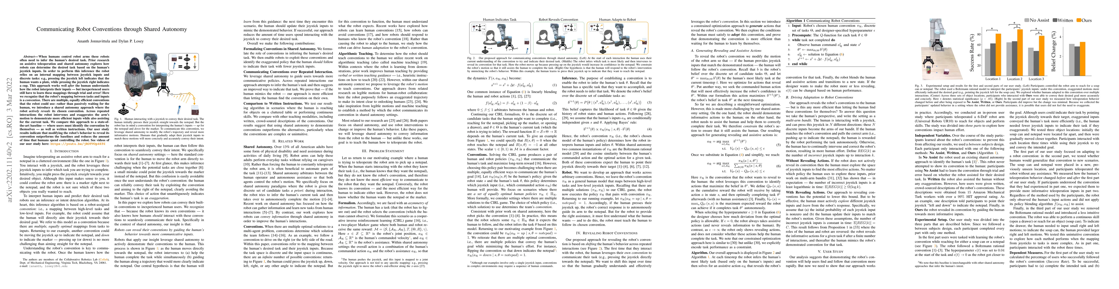 Thumbnail for Communicating Robot Conventions through Shared Autonomy