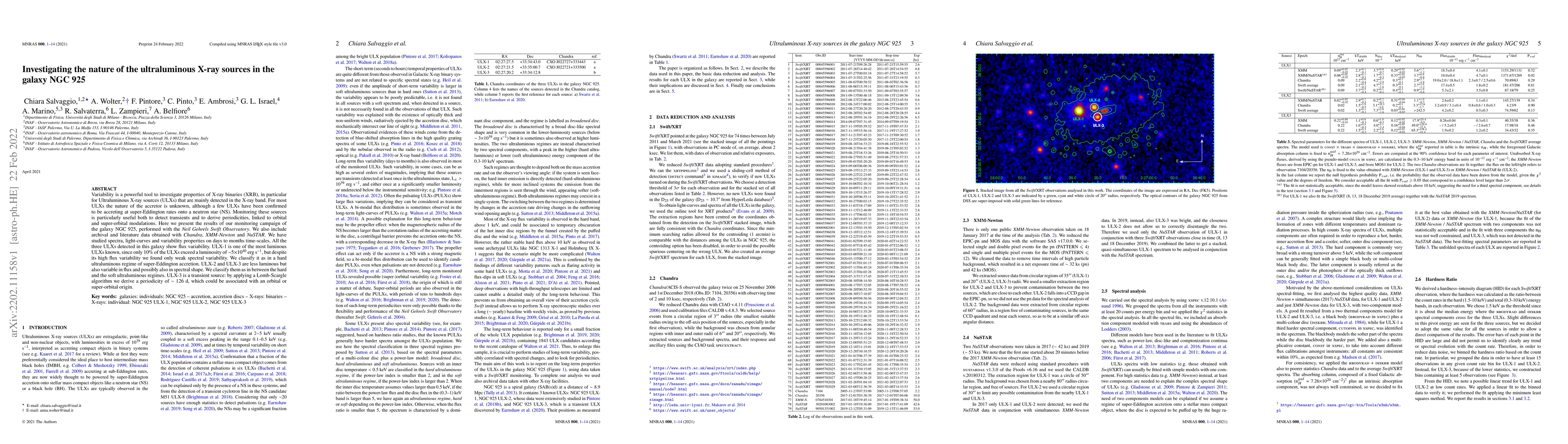 Thumbnail for Investigating the nature of the ultraluminous X-ray sources in the
  galaxy NGC 925