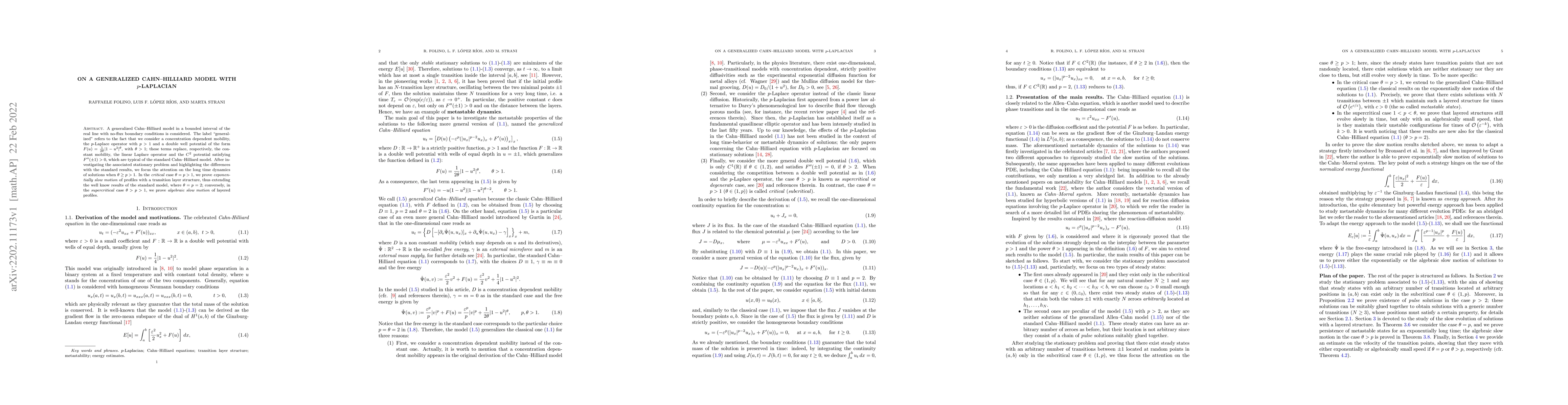 Thumbnail for On a generalized Cahn-Hilliard model with p-Laplacian