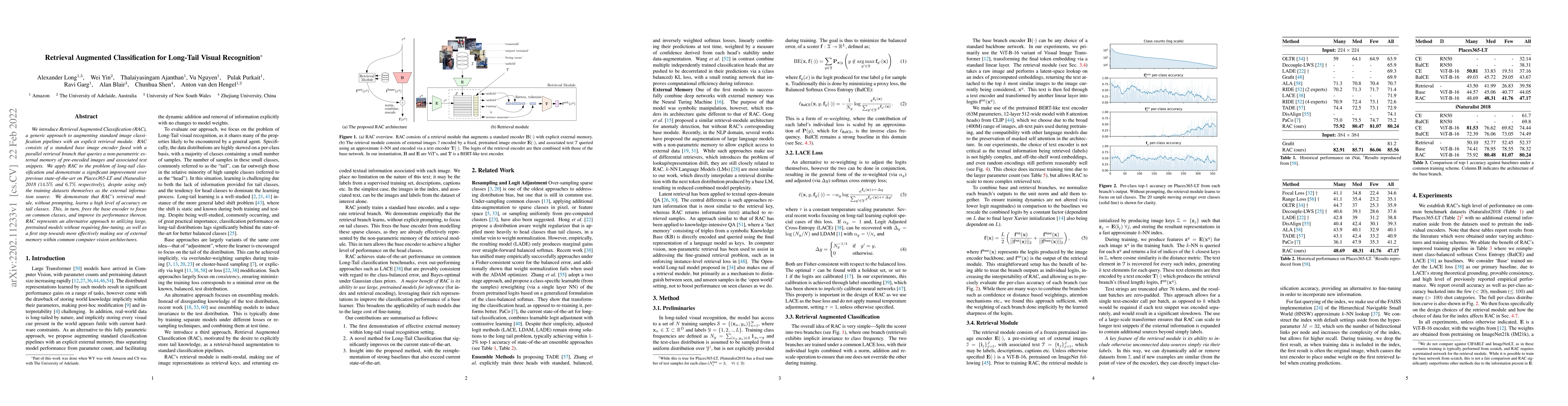 Thumbnail for Retrieval Augmented Classification for Long-Tail Visual Recognition