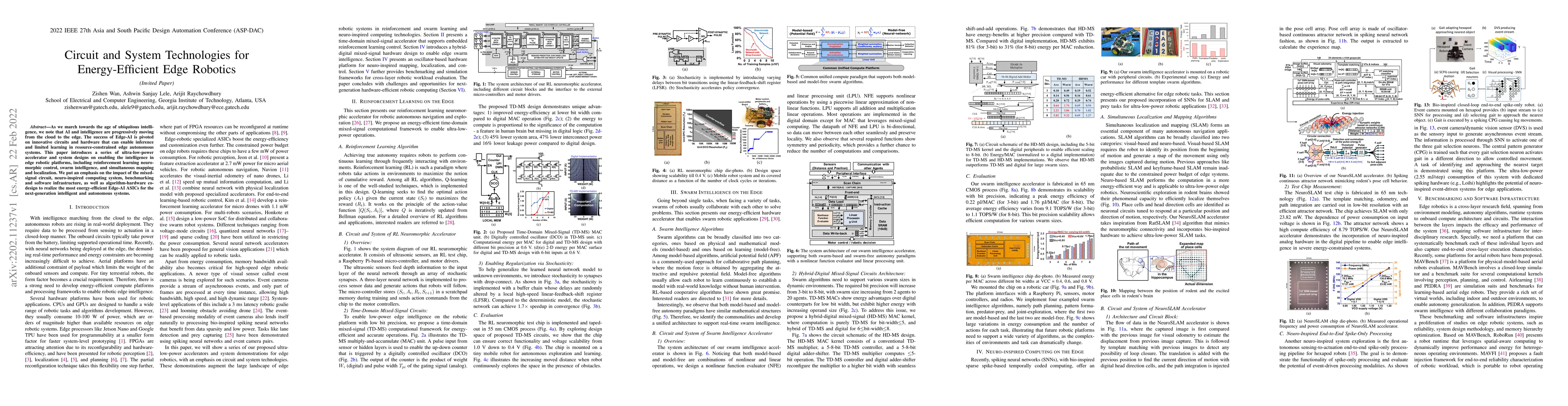 Thumbnail for Circuit and System Technologies for Energy-Efficient Edge Robotics