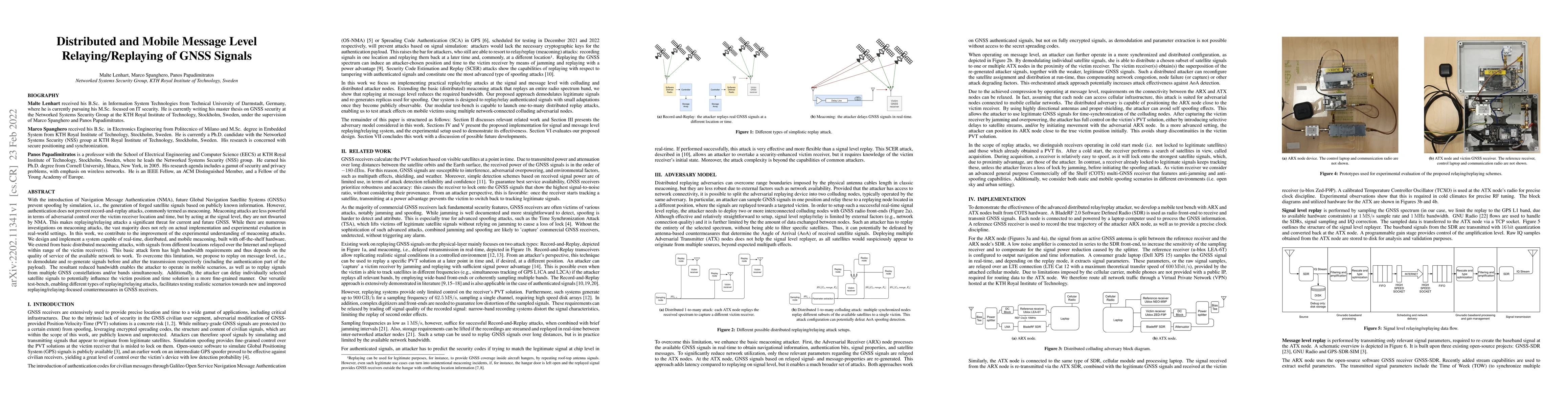 Thumbnail for Distributed and Mobile Message Level Relaying/Replaying of GNSS Signals