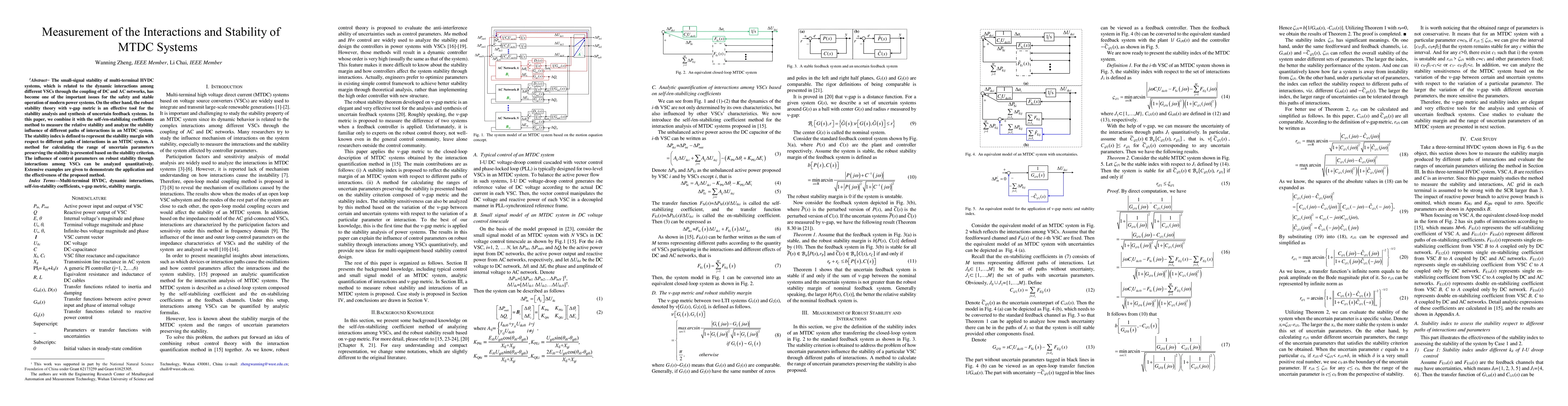 Thumbnail for Measurement of the Interactions and Stability of MTDC Systems