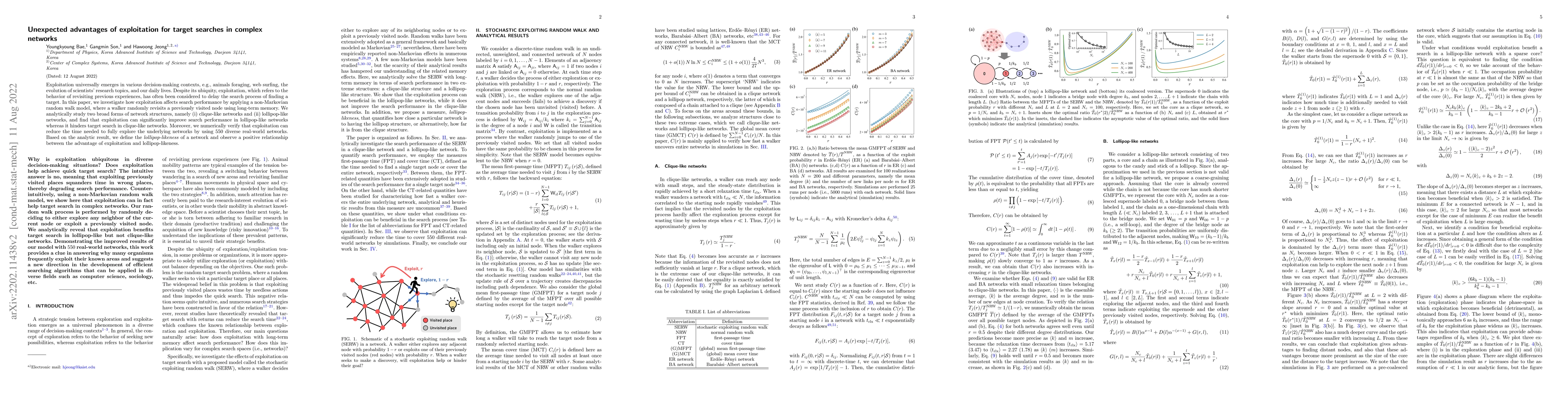 Thumbnail for Unexpected advantages of exploitation for target searches in complex
  networks