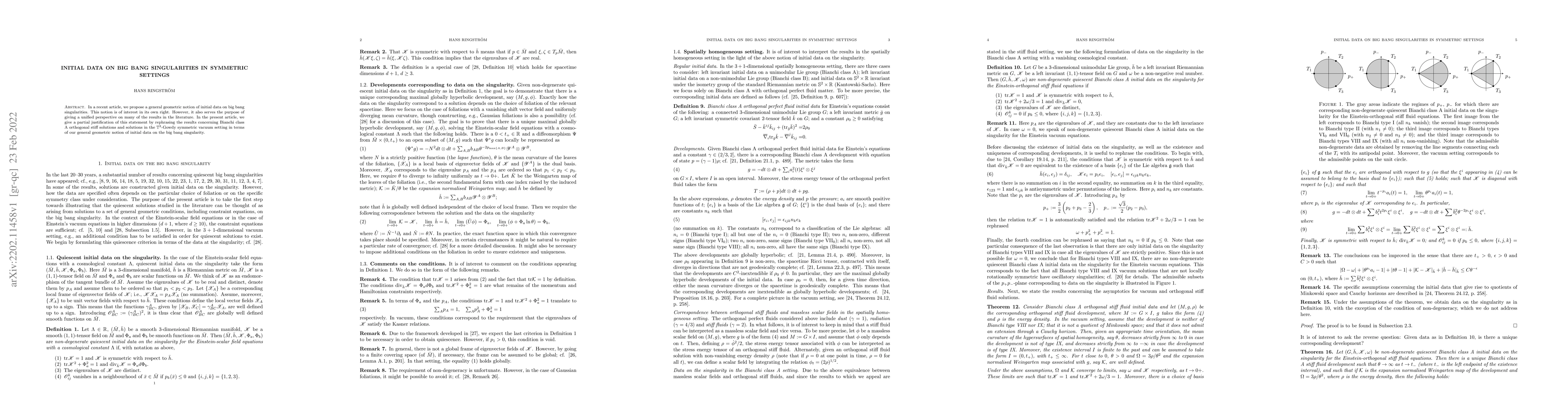 Thumbnail for Initial data on big bang singularities in symmetric settings