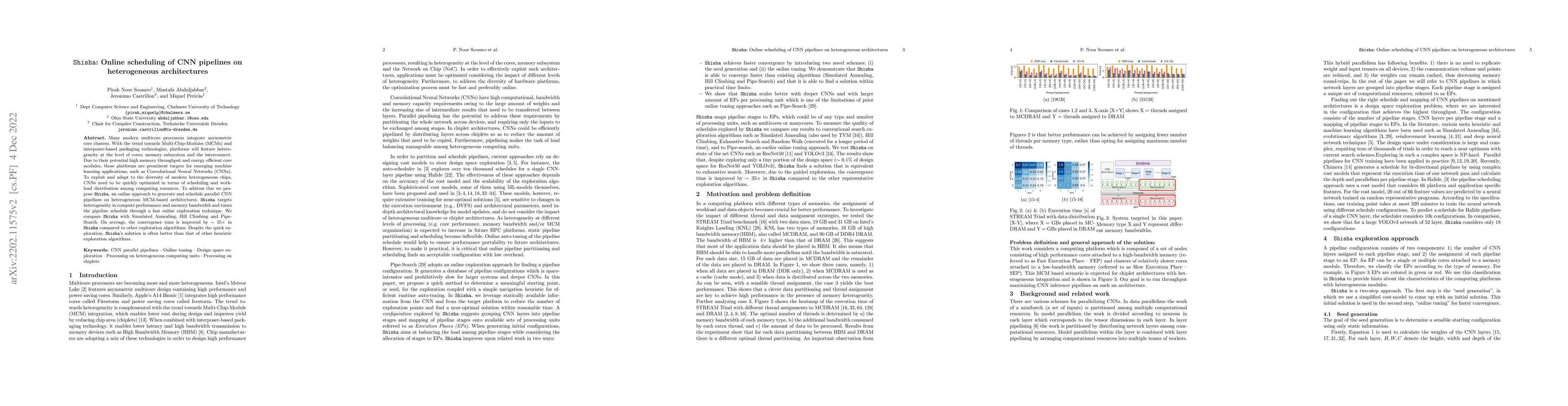 Thumbnail for Shisha: Online scheduling of CNN pipelines on heterogeneous
  architectures