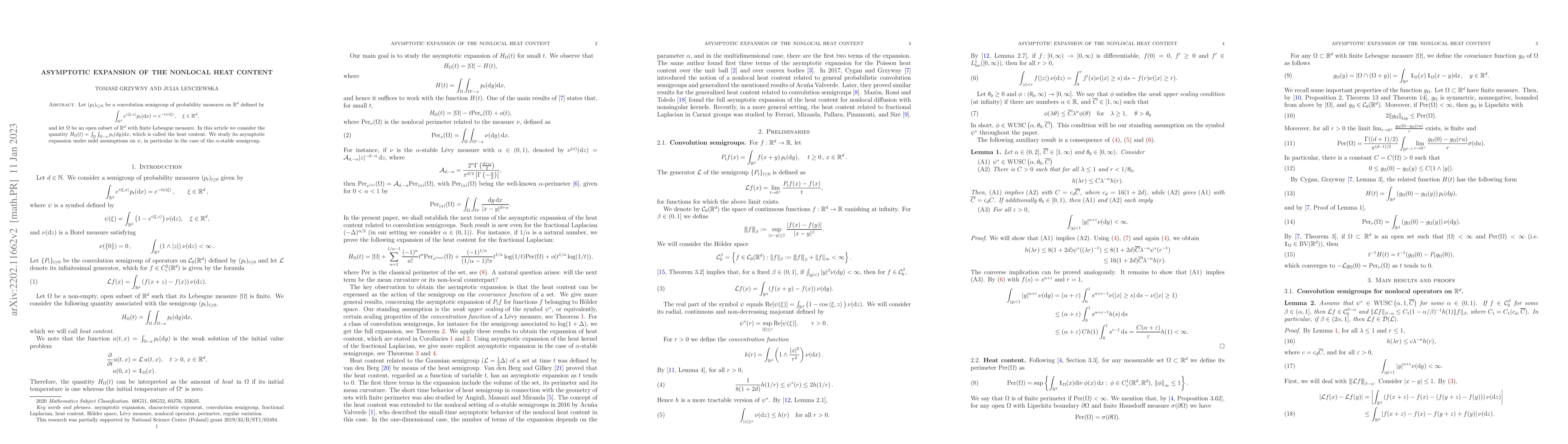 Thumbnail for Asymptotic expansion of the nonlocal heat content