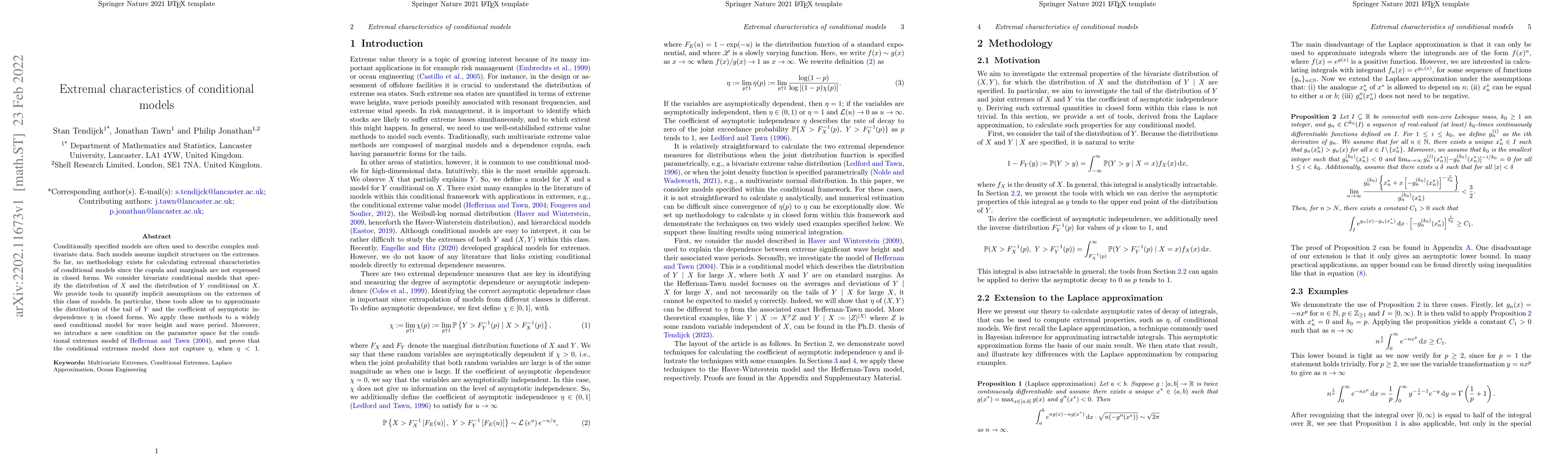 Thumbnail for Extremal Characteristics of Conditional Models