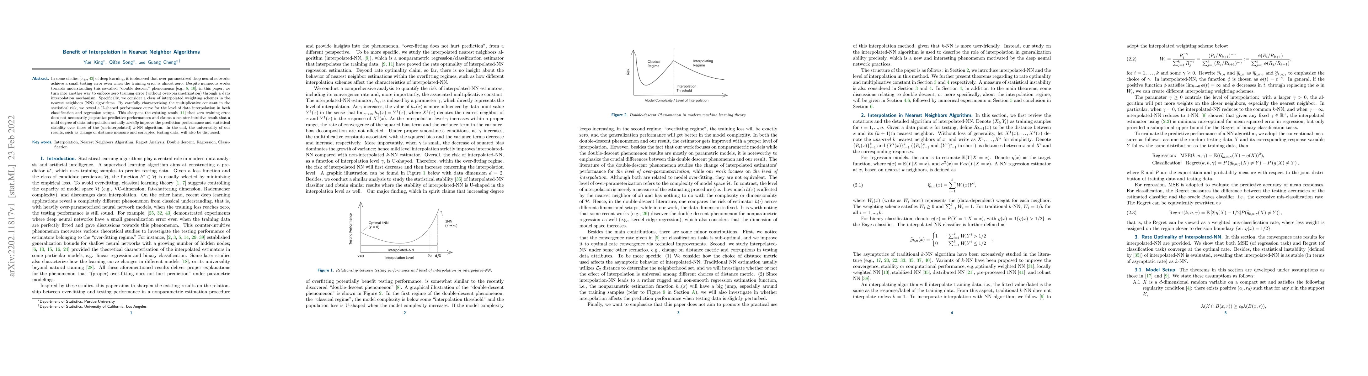 Thumbnail for Benefit of Interpolation in Nearest Neighbor Algorithms