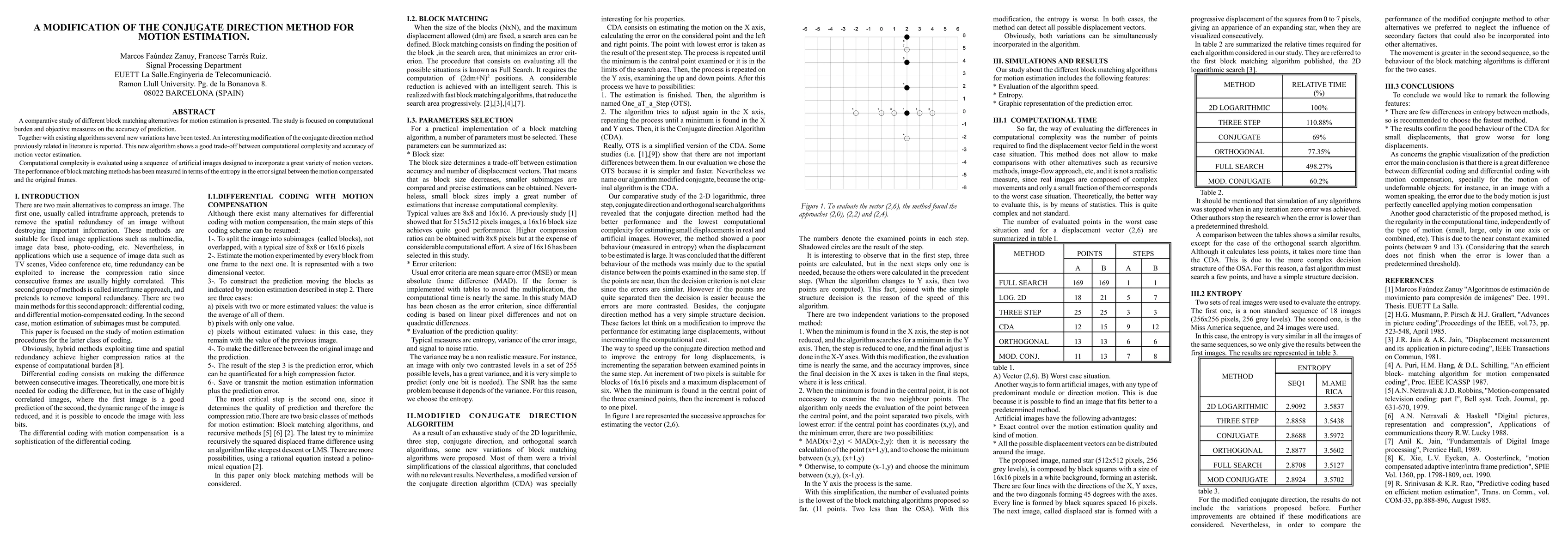 Thumbnail for A modification of the conjugate direction method for motion estimation