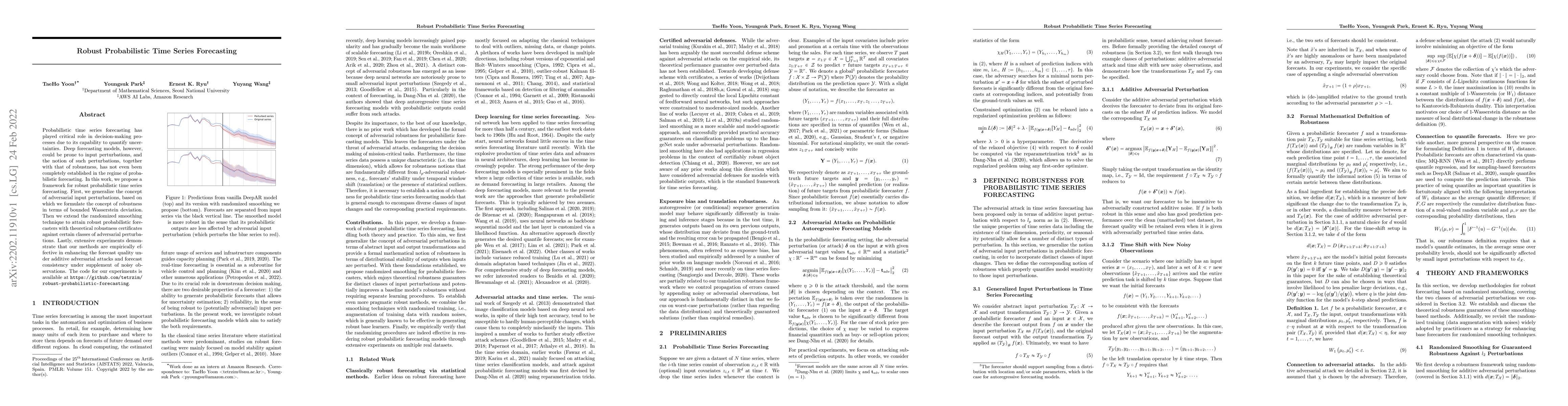 Thumbnail for Robust Probabilistic Time Series Forecasting
