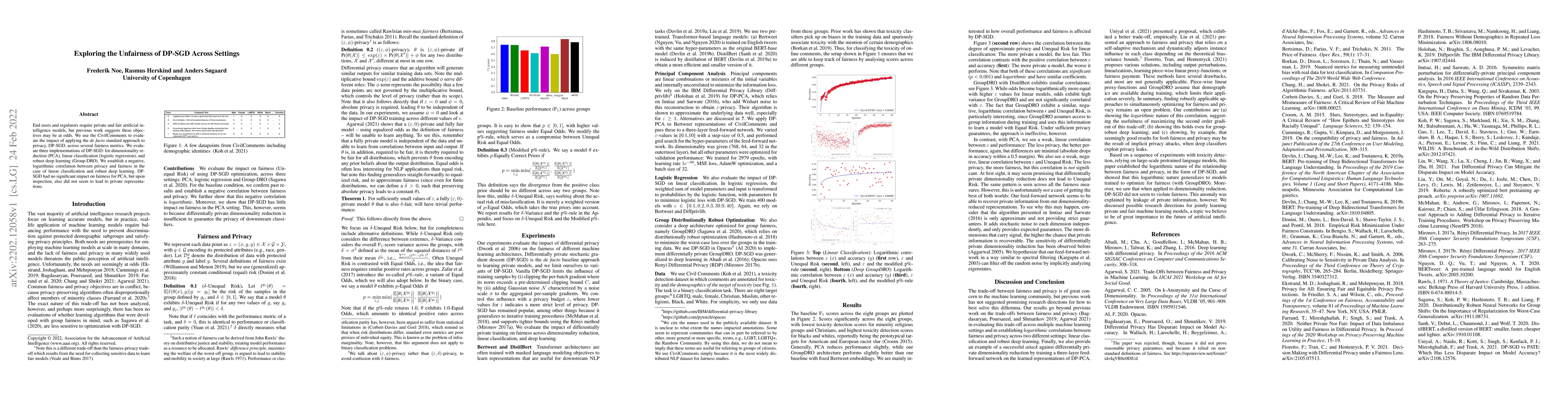 Thumbnail for Exploring the Unfairness of DP-SGD Across Settings