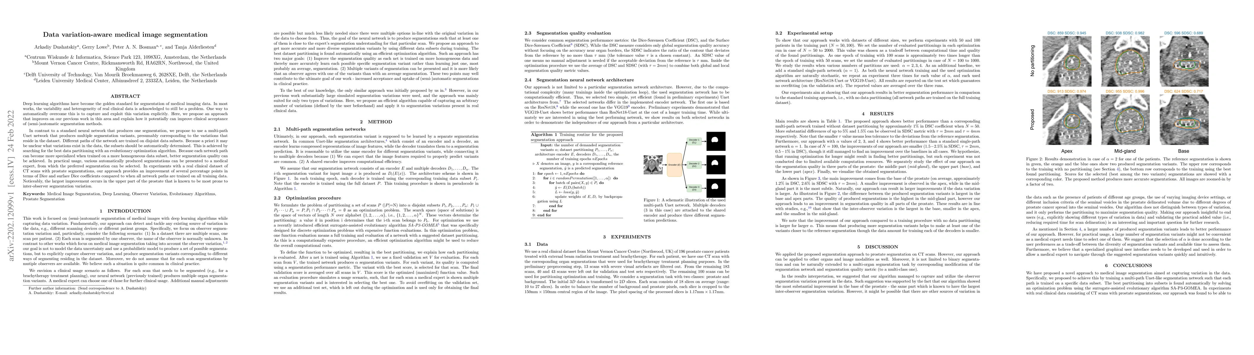 Thumbnail for Data variation-aware medical image segmentation