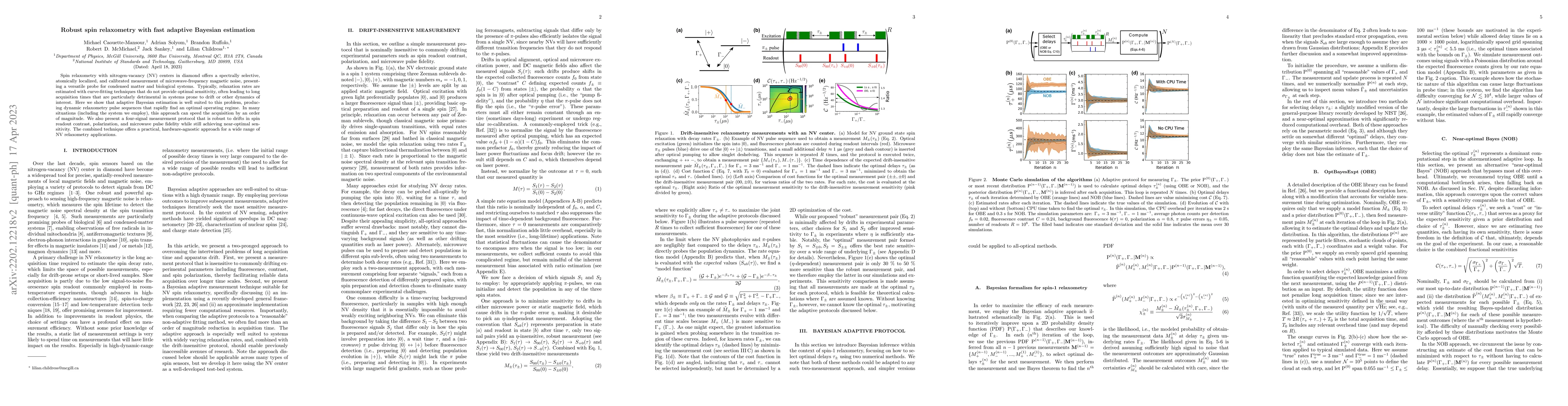 Thumbnail for Robust spin relaxometry with fast adaptive Bayesian estimation