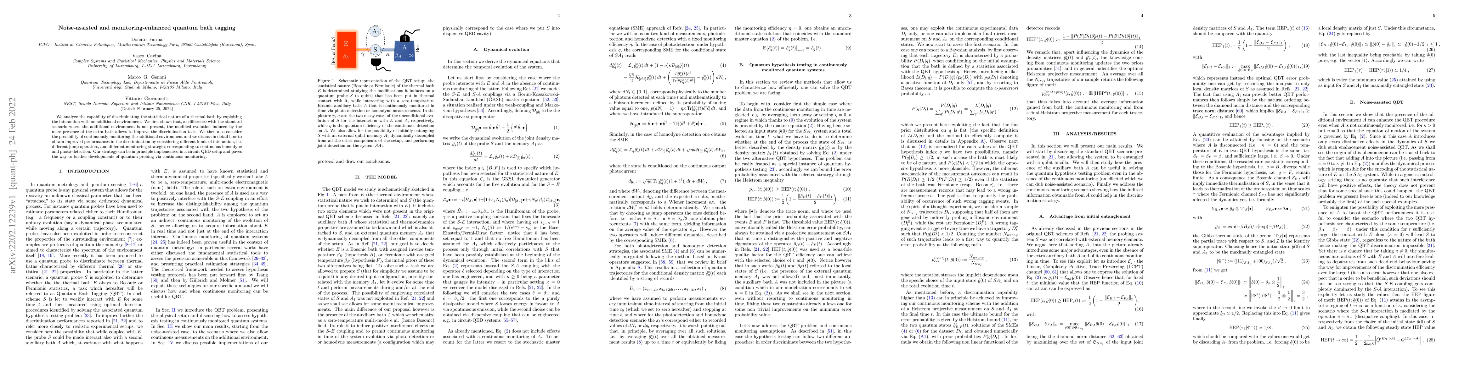 Thumbnail for Noise-assisted and monitoring-enhanced quantum bath tagging