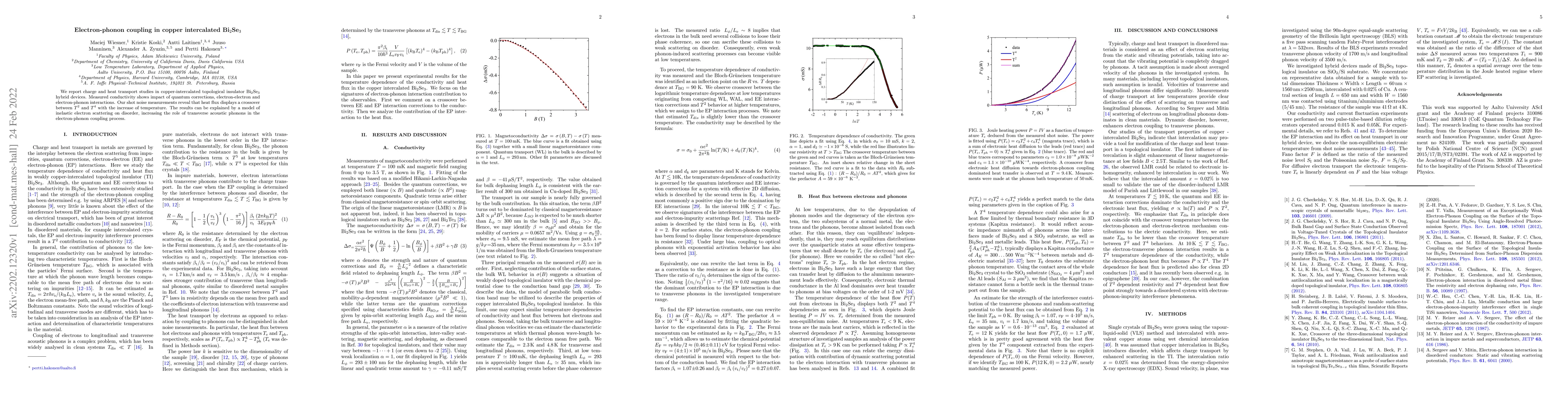 Thumbnail for Electron-phonon coupling in copper intercalated Bi$_{2}$Se$_{3}$