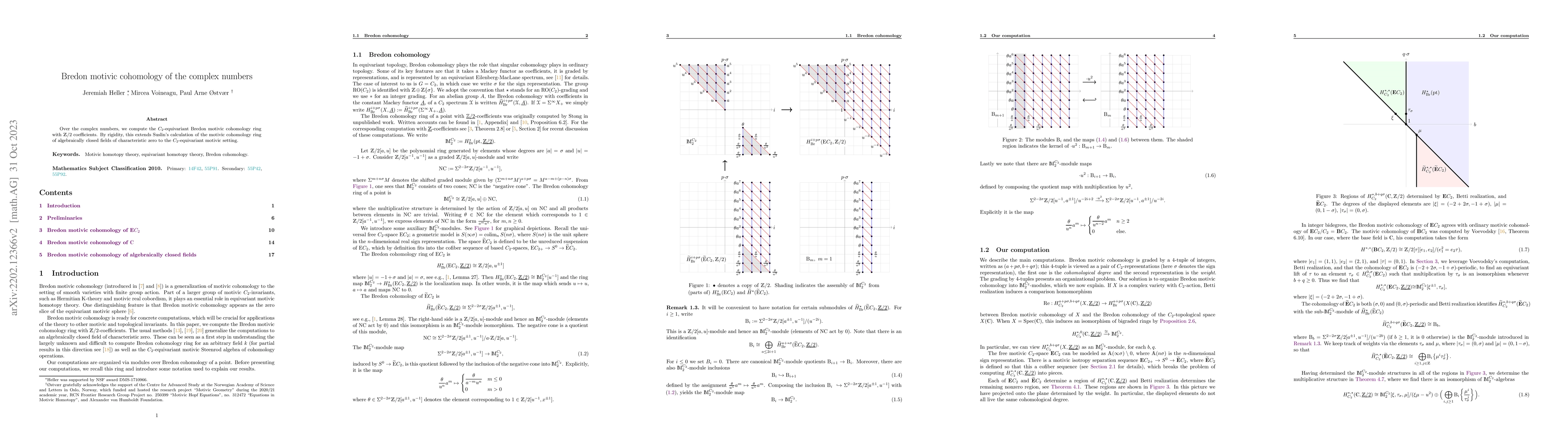 Thumbnail for Bredon motivic cohomology of the complex numbers