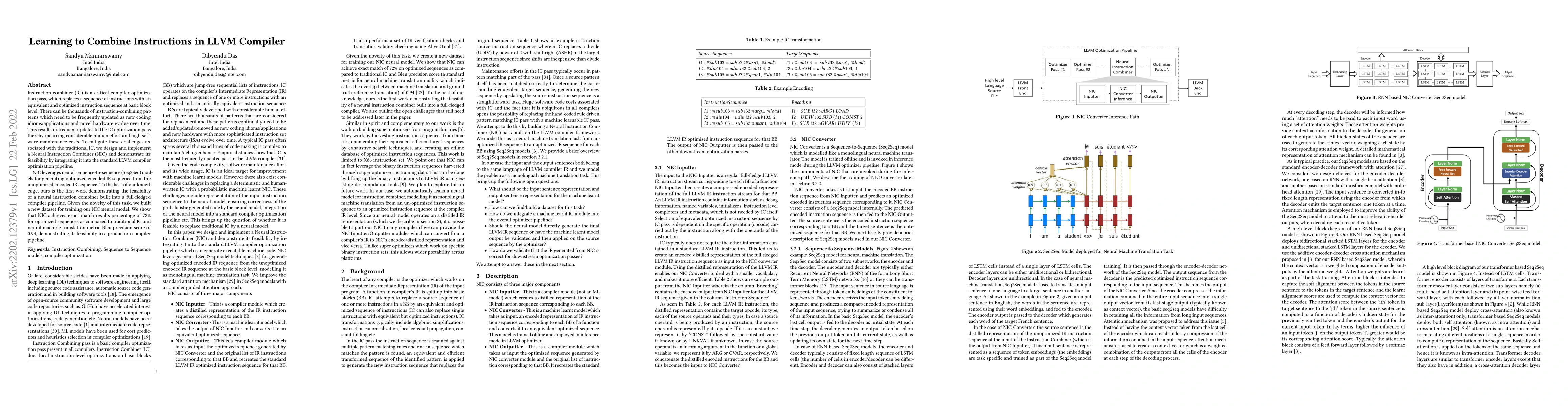 Thumbnail for Learning to Combine Instructions in LLVM Compiler