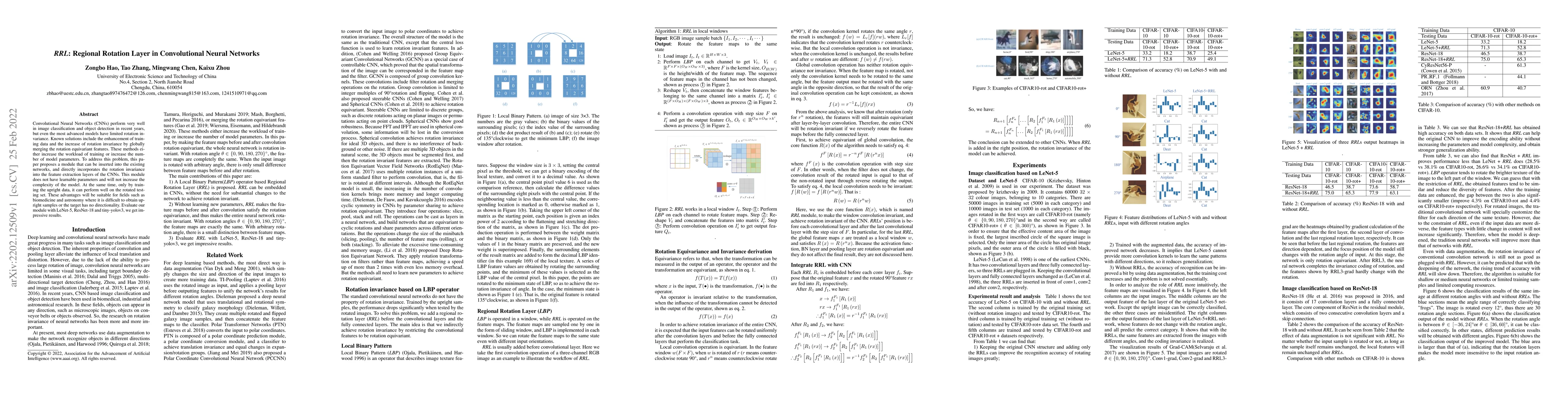 Thumbnail for RRL:Regional Rotation Layer in Convolutional Neural Networks