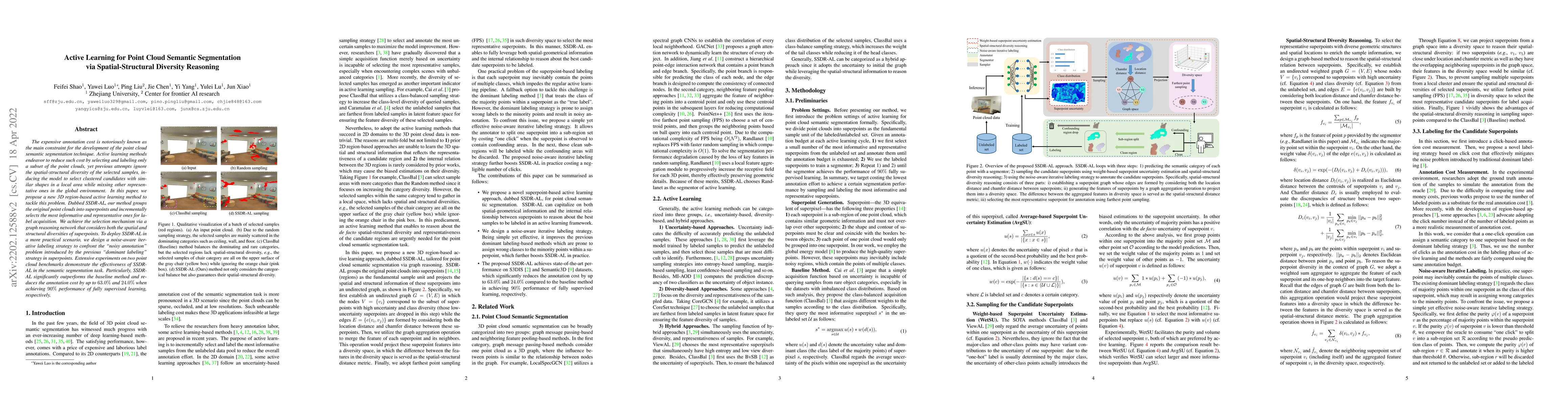 Thumbnail for Active Learning for Point Cloud Semantic Segmentation via
  Spatial-Structural Diversity Reasoning