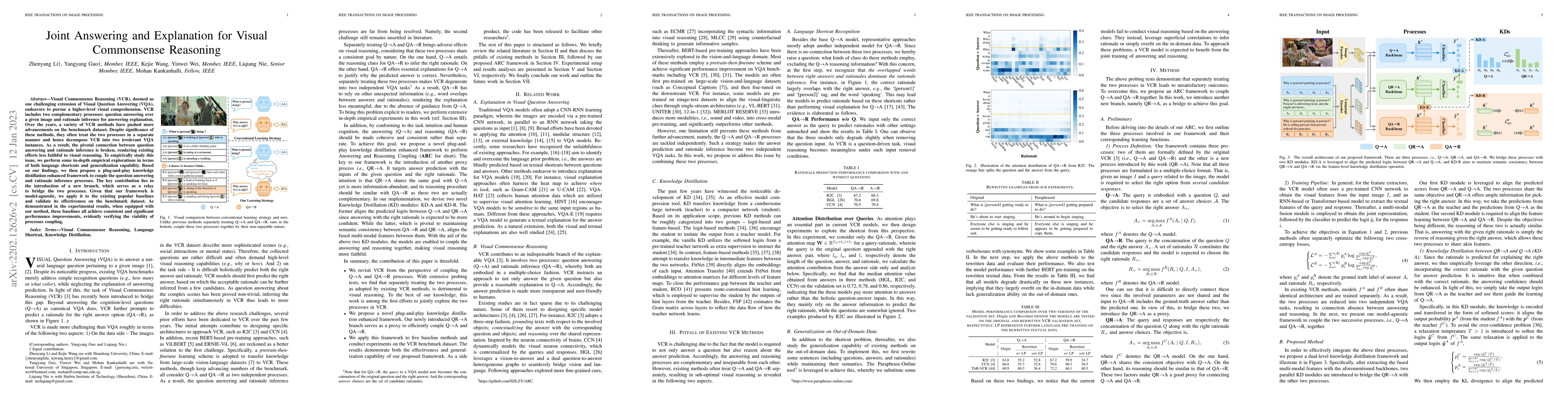 Thumbnail for Joint Answering and Explanation for Visual Commonsense Reasoning