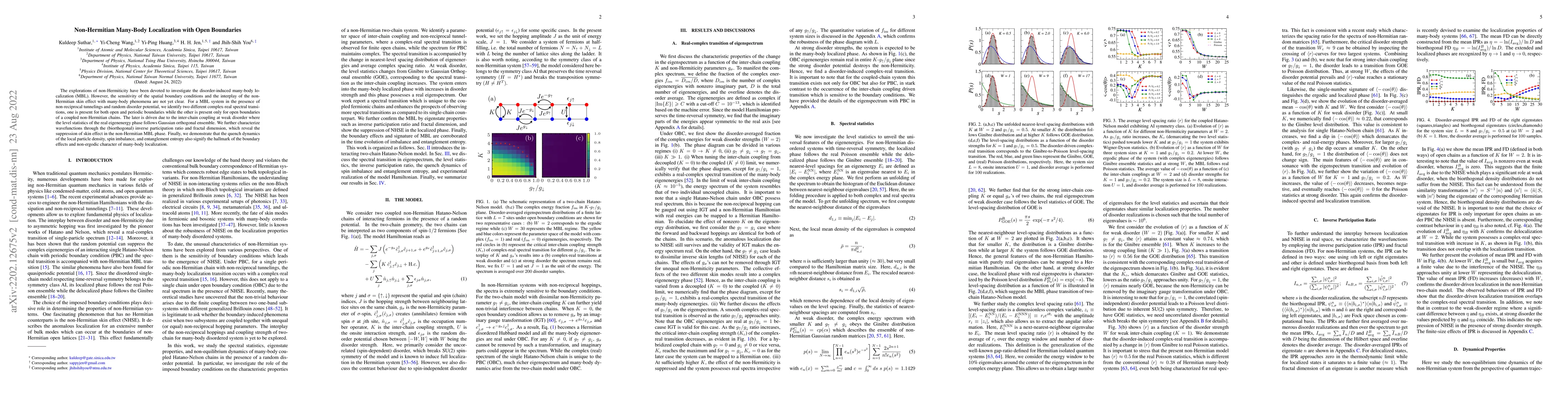 Thumbnail for Non-Hermitian Many-Body Localization with Open Boundaries