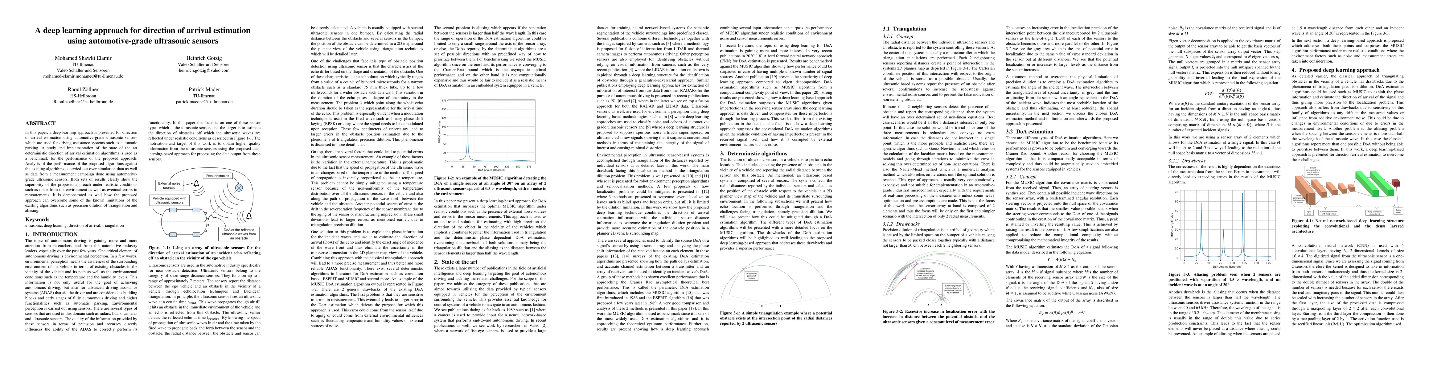 Thumbnail for A deep learning approach for direction of arrival estimation using
  automotive-grade ultrasonic sensors