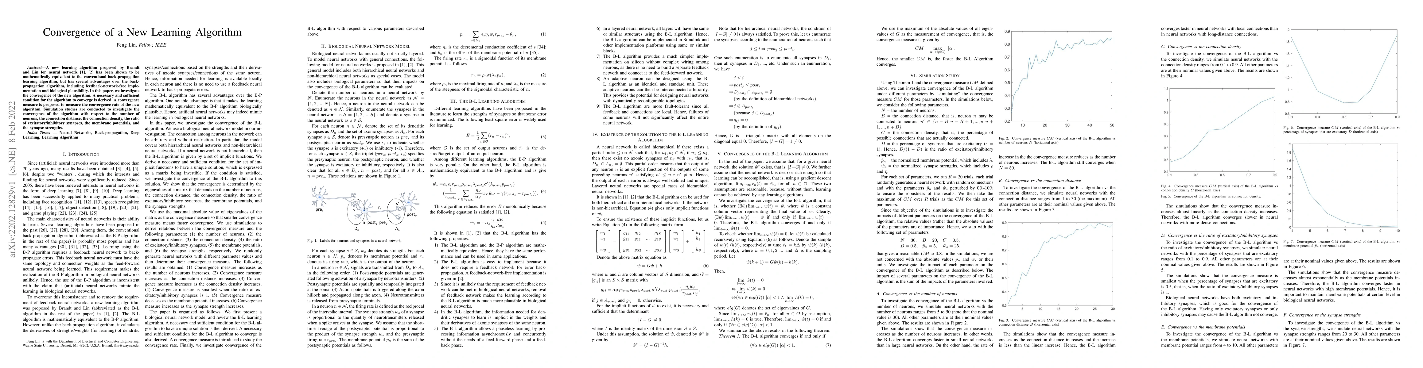 Thumbnail for Convergence of a New Learning Algorithm