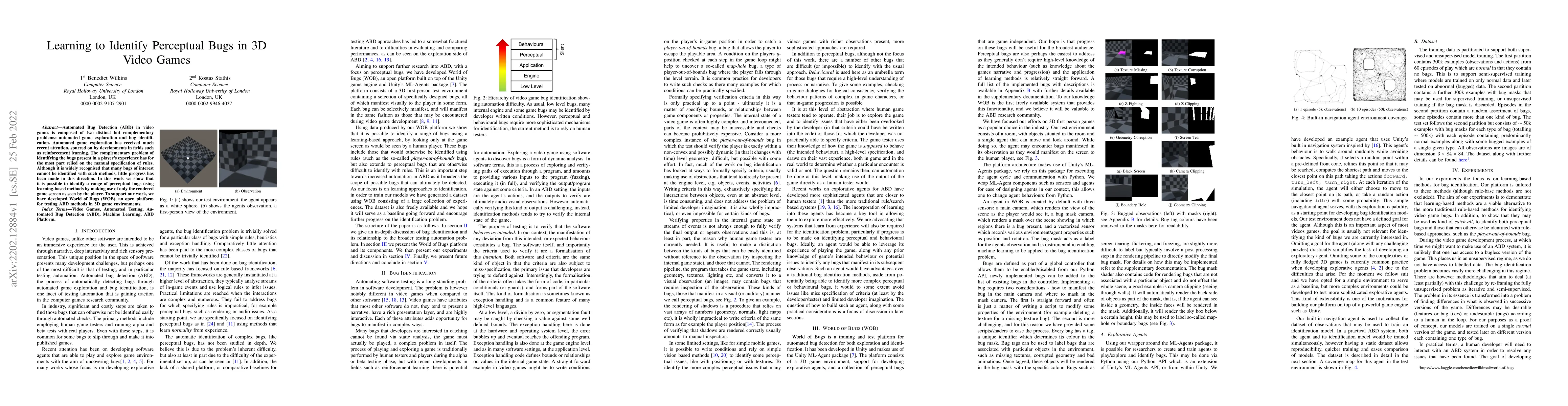Thumbnail for Learning to Identify Perceptual Bugs in 3D Video Games
