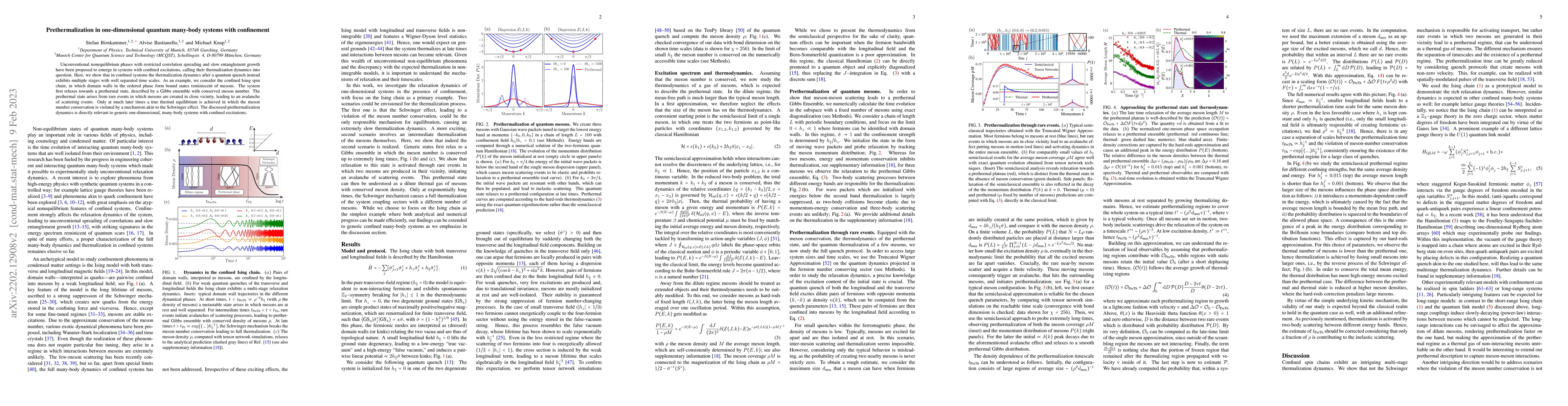 Thumbnail for Prethermalization in one-dimensional quantum many-body systems with
  confinement