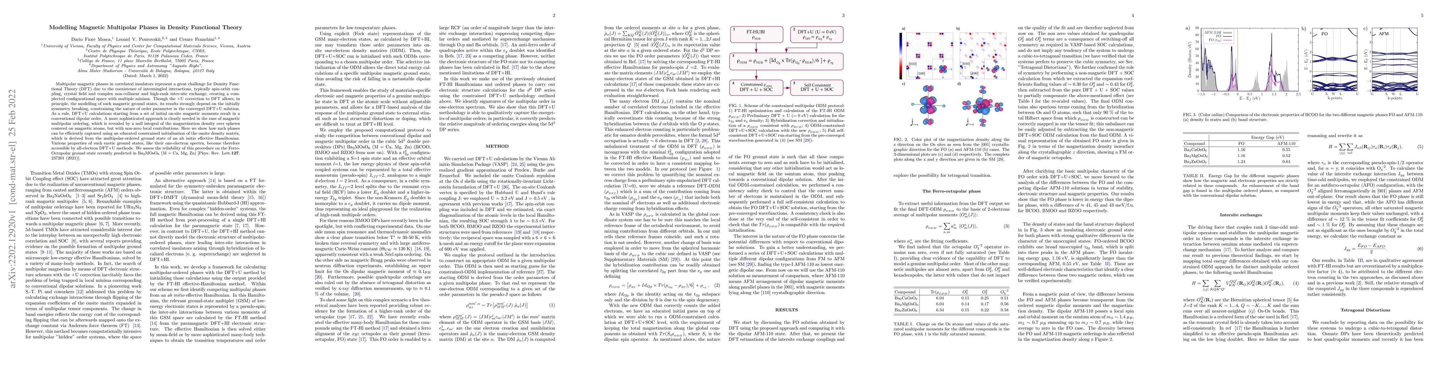 Thumbnail for Modelling Magnetic Multipolar Phases in Density Functional Theory