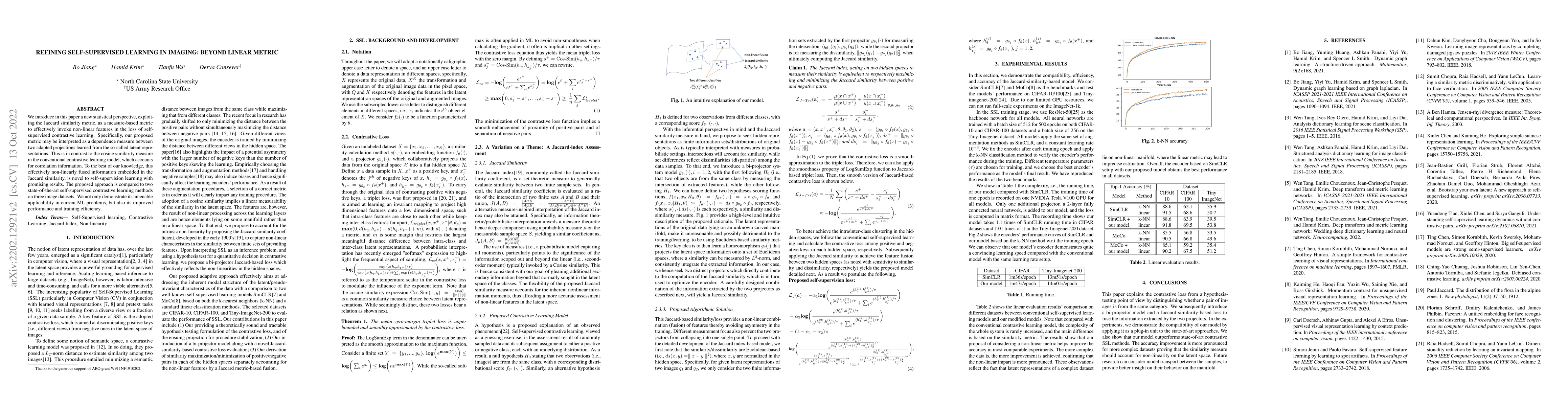 Thumbnail for Refining Self-Supervised Learning in Imaging: Beyond Linear Metric