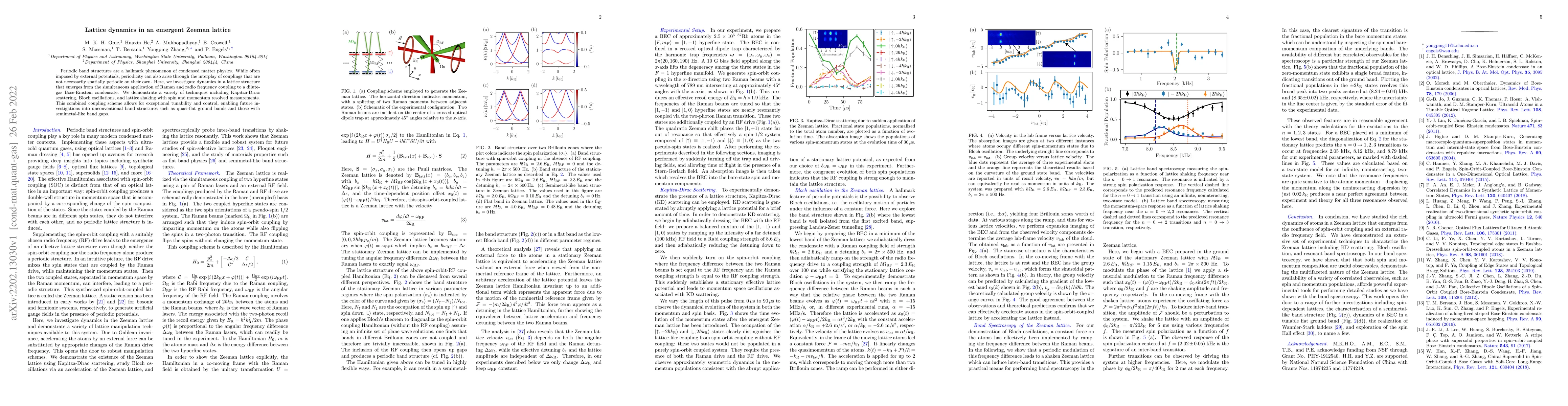 Thumbnail for Lattice dynamics in an emergent Zeeman lattice