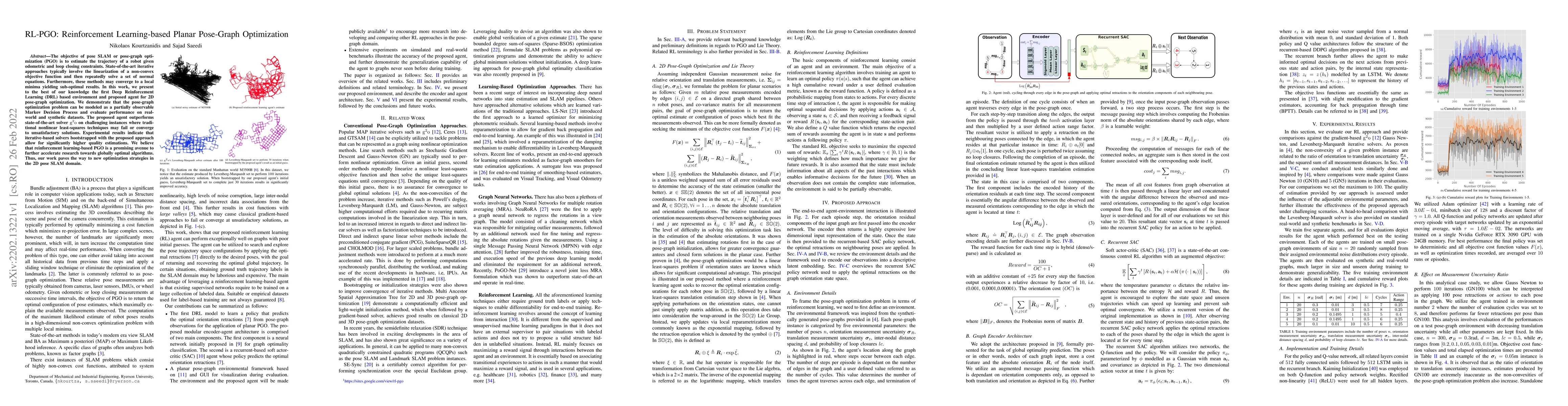 Thumbnail for RL-PGO: Reinforcement Learning-based Planar Pose-Graph Optimization