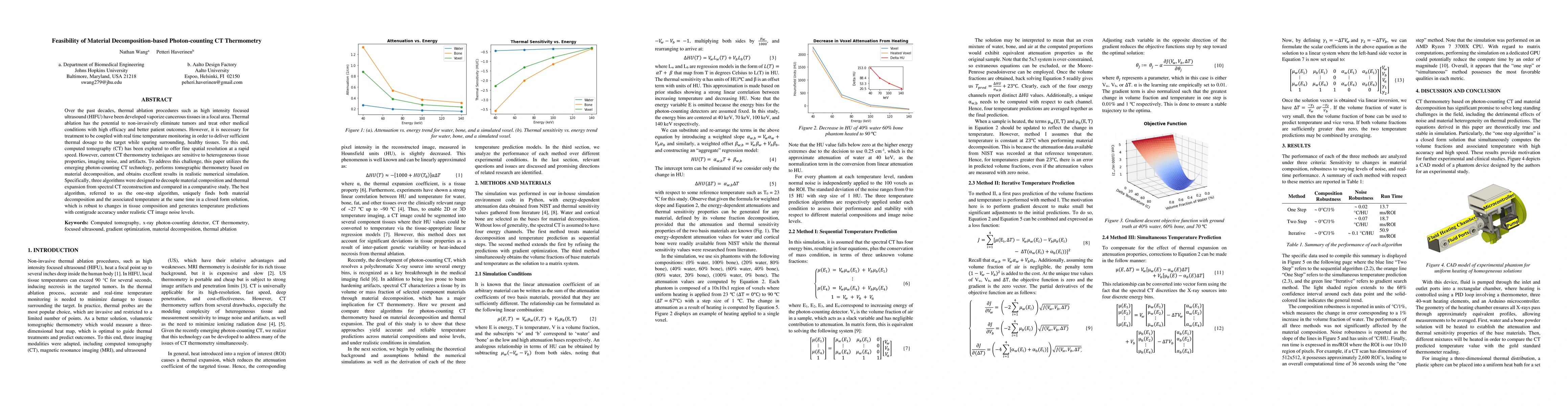 Thumbnail for Feasibility of Material Decomposition-based Photon-counting CT
  Thermometry