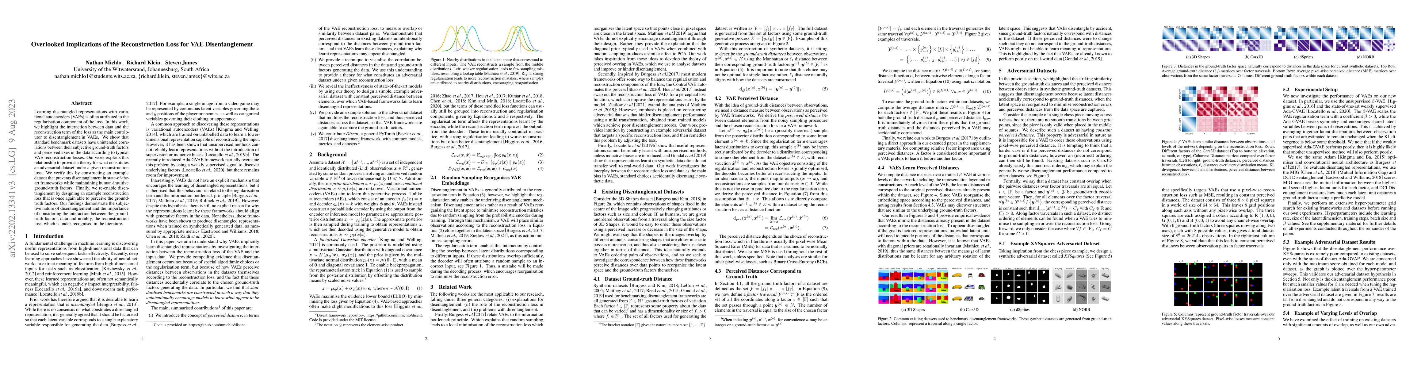 Thumbnail for Overlooked Implications of the Reconstruction Loss for VAE
  Disentanglement