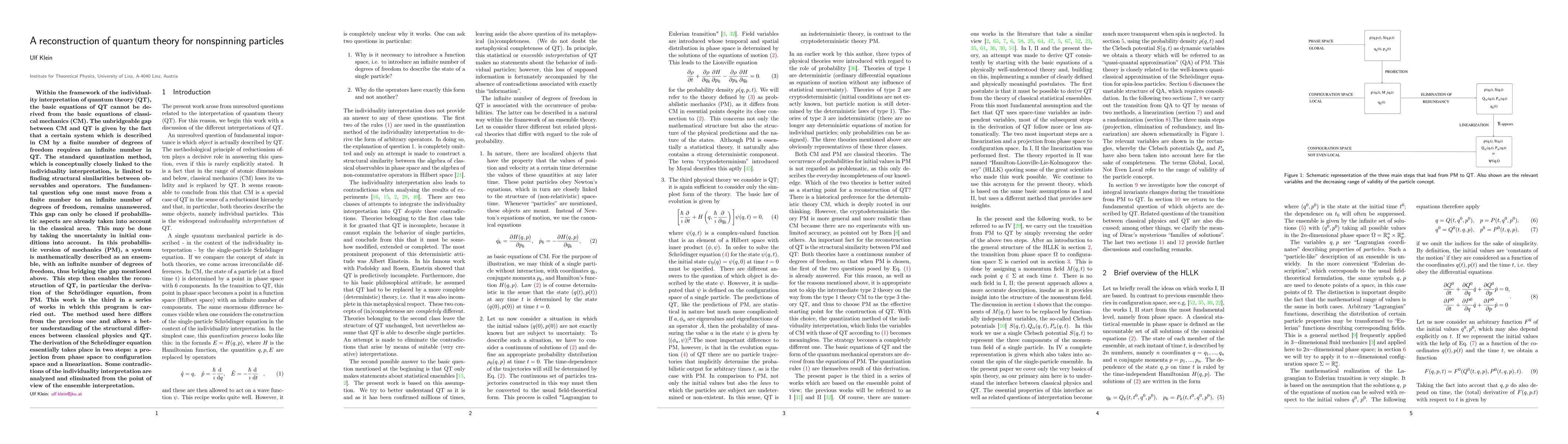 Thumbnail for A reconstruction of quantum theory for nonspinning particles
