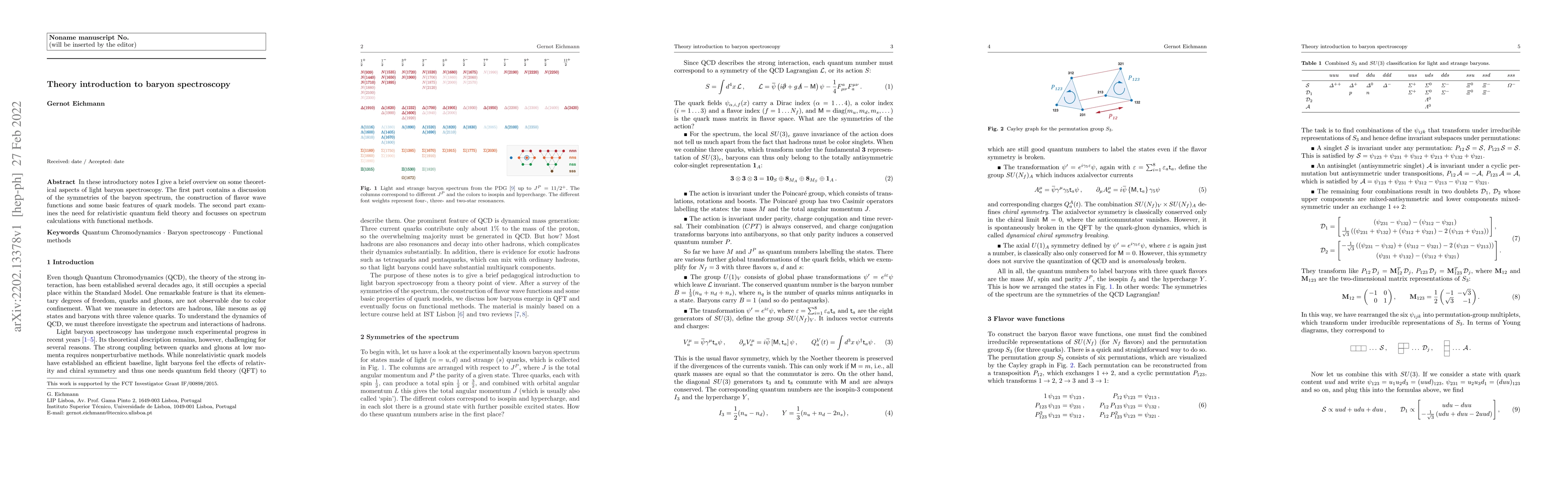 Thumbnail for Theory introduction to baryon spectroscopy