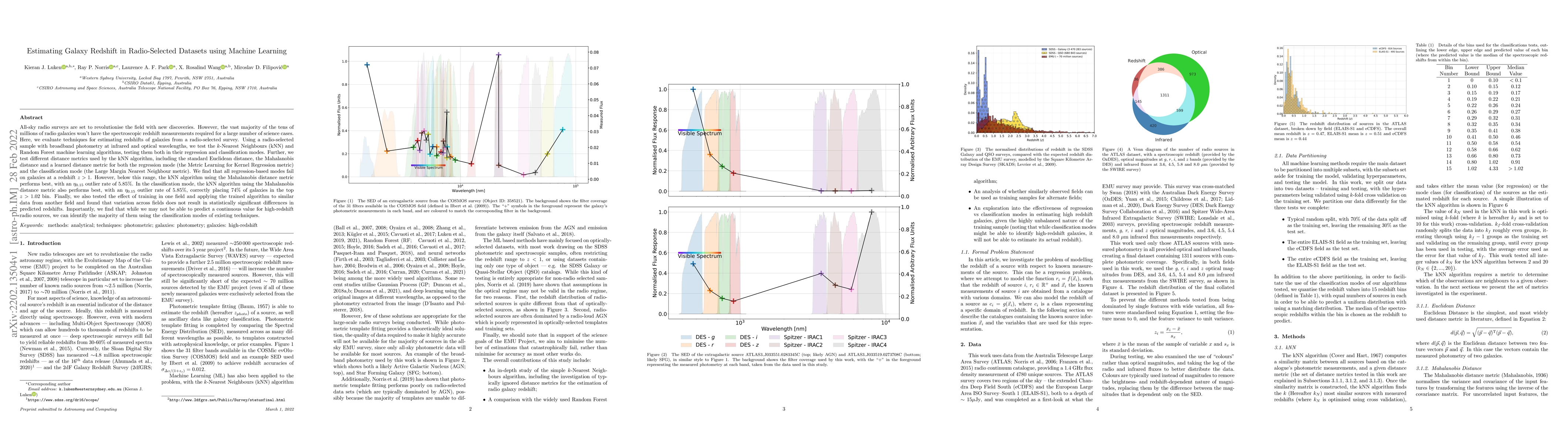 Thumbnail for Estimating Galaxy Redshift in Radio-Selected Datasets using Machine
  Learning