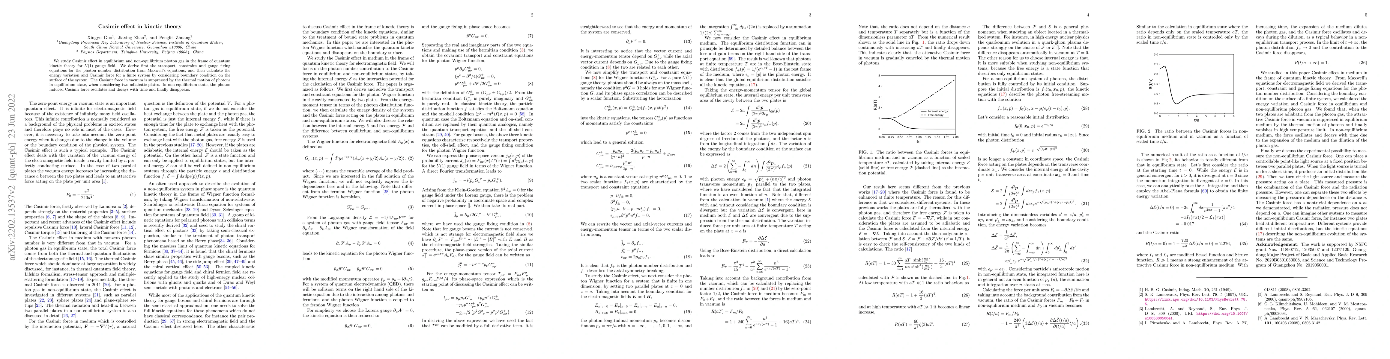 Thumbnail for Casimir effect in kinetic theory