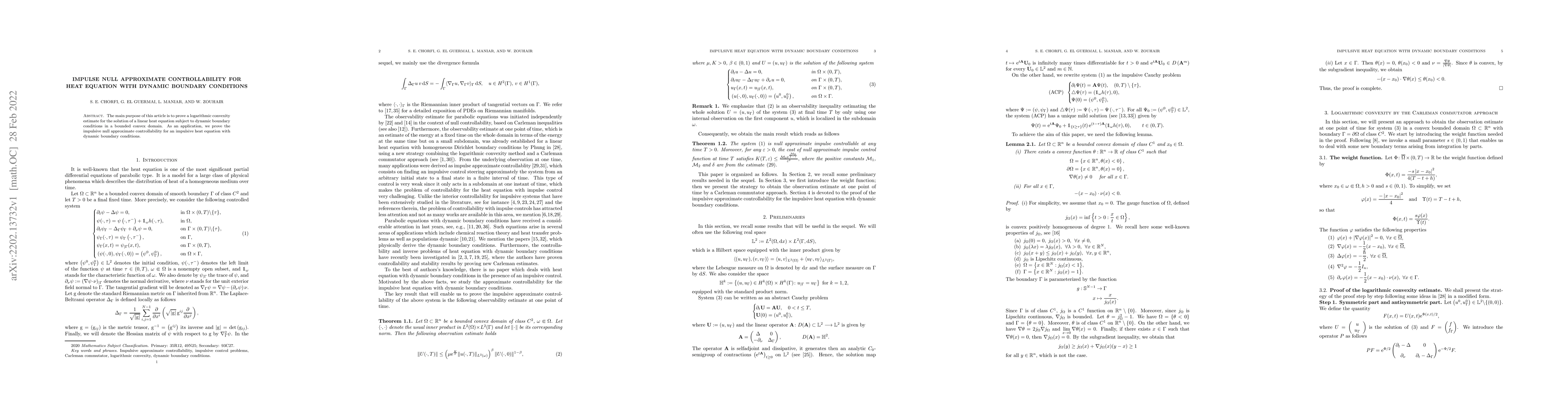 Thumbnail for Impulse null approximate controllability for heat equation with dynamic
  boundary conditions