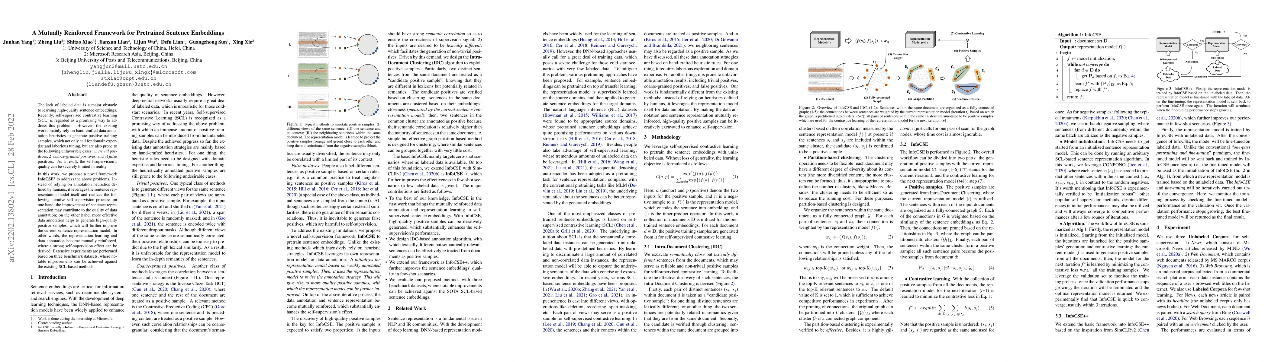 Thumbnail for A Mutually Reinforced Framework for Pretrained Sentence Embeddings
