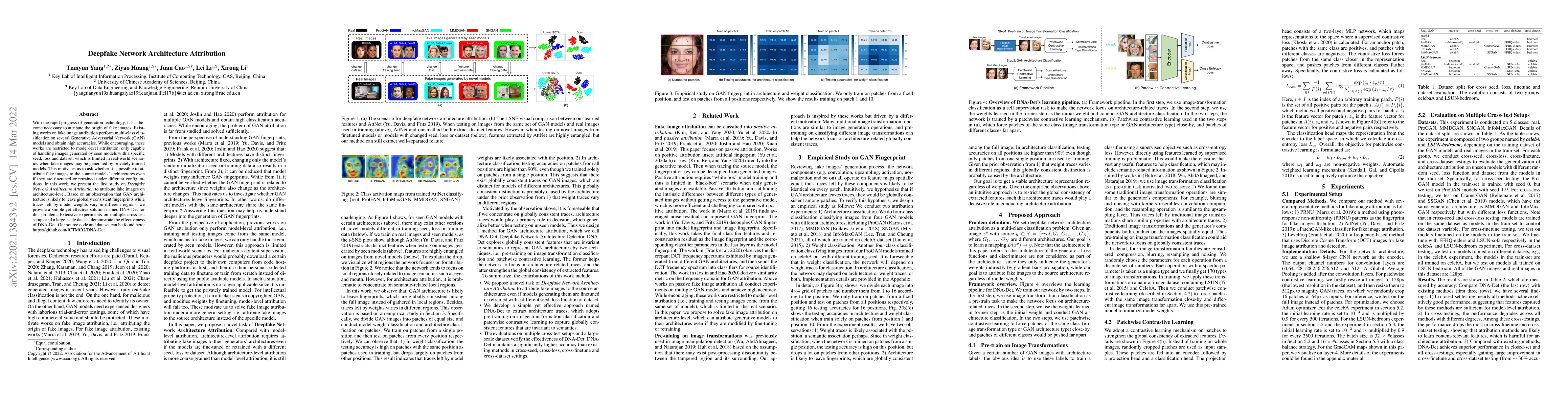 Thumbnail for Deepfake Network Architecture Attribution