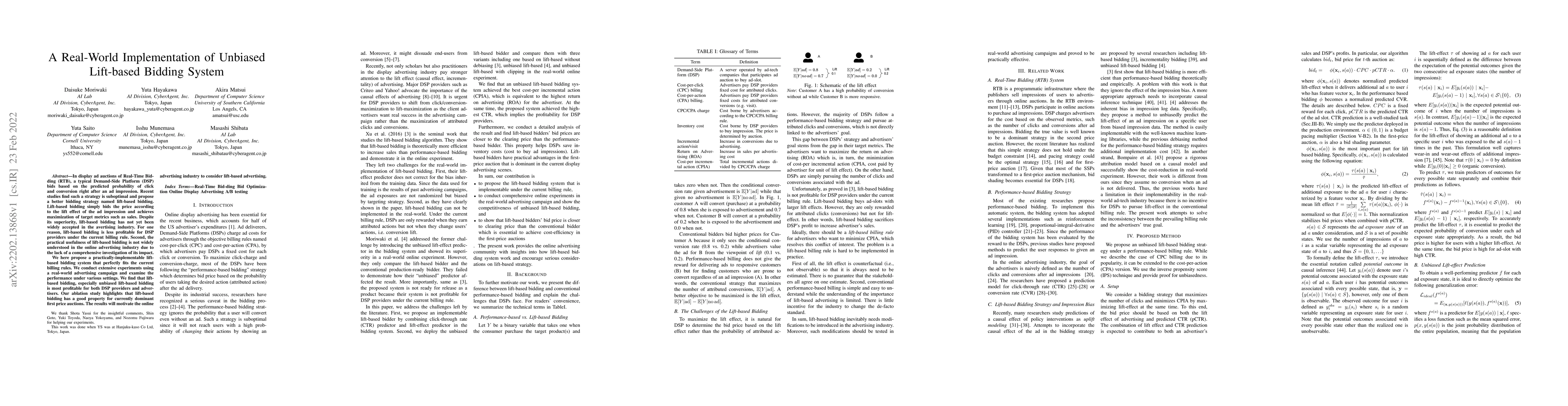 Thumbnail for A Real-World Implementation of Unbiased Lift-based Bidding System